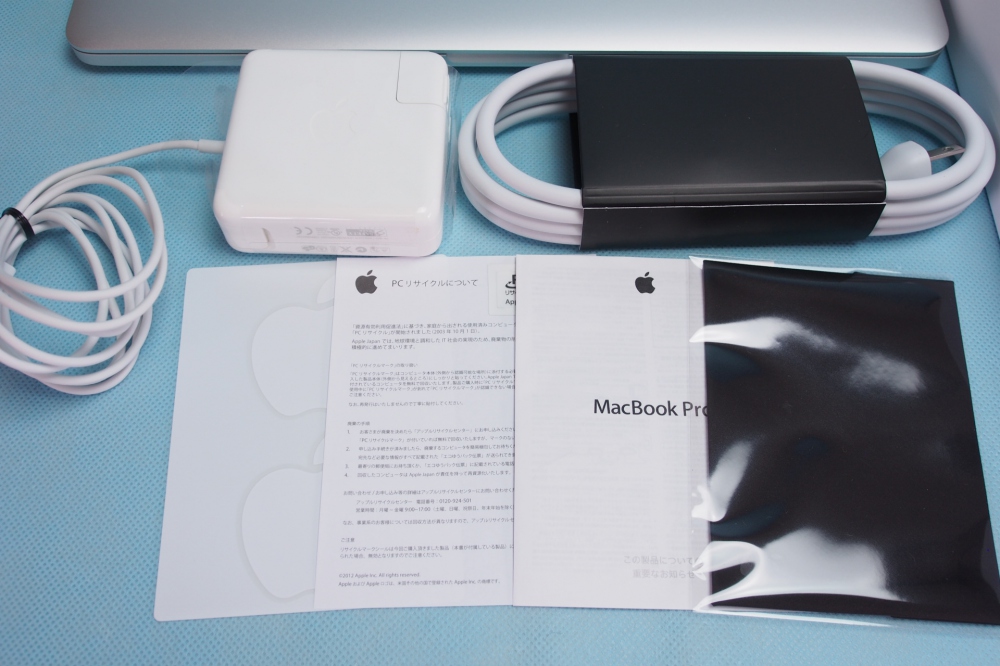 Apple MacBook Pro 15.4 Retina i7 16GB 1TB Late2013 充放電29回、その他画像３