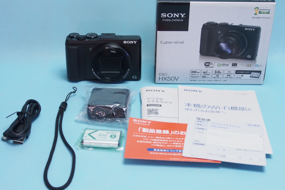 SONY デジタルカメラ Cyber-shot HX50V 2040万画素 光学30倍 ブラック DSC-HX50V-B、買取のイメージ