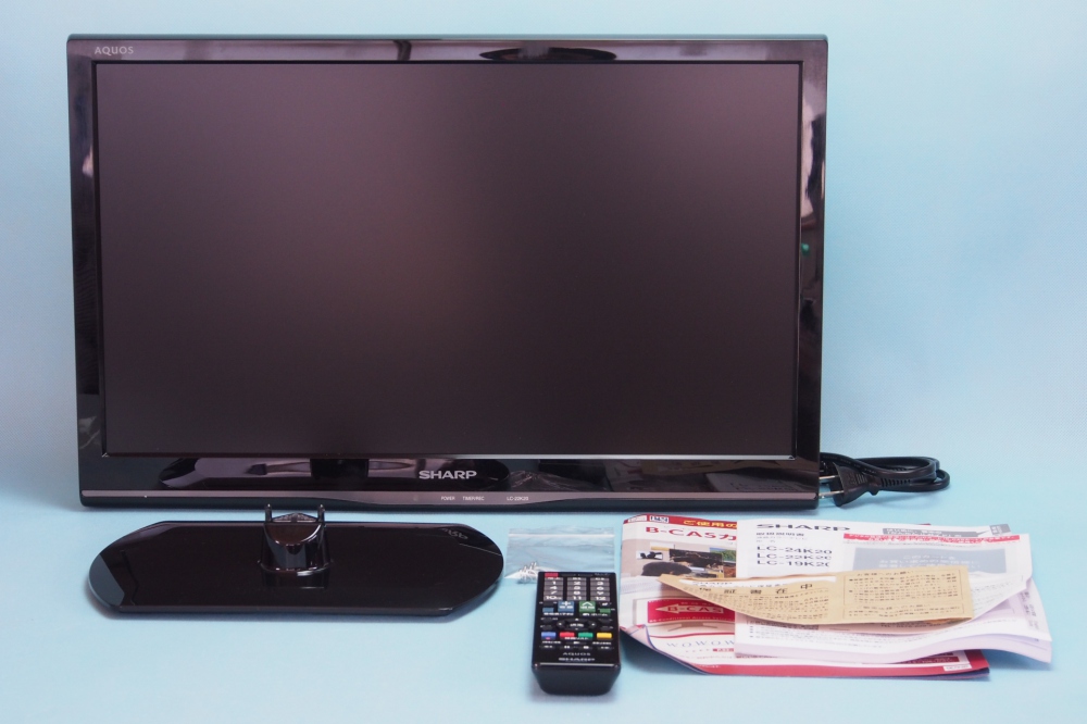 シャープ 22V型 ハイビジョン 液晶テレビ ブラック AQUOS LC-22K20-B、買取のイメージ