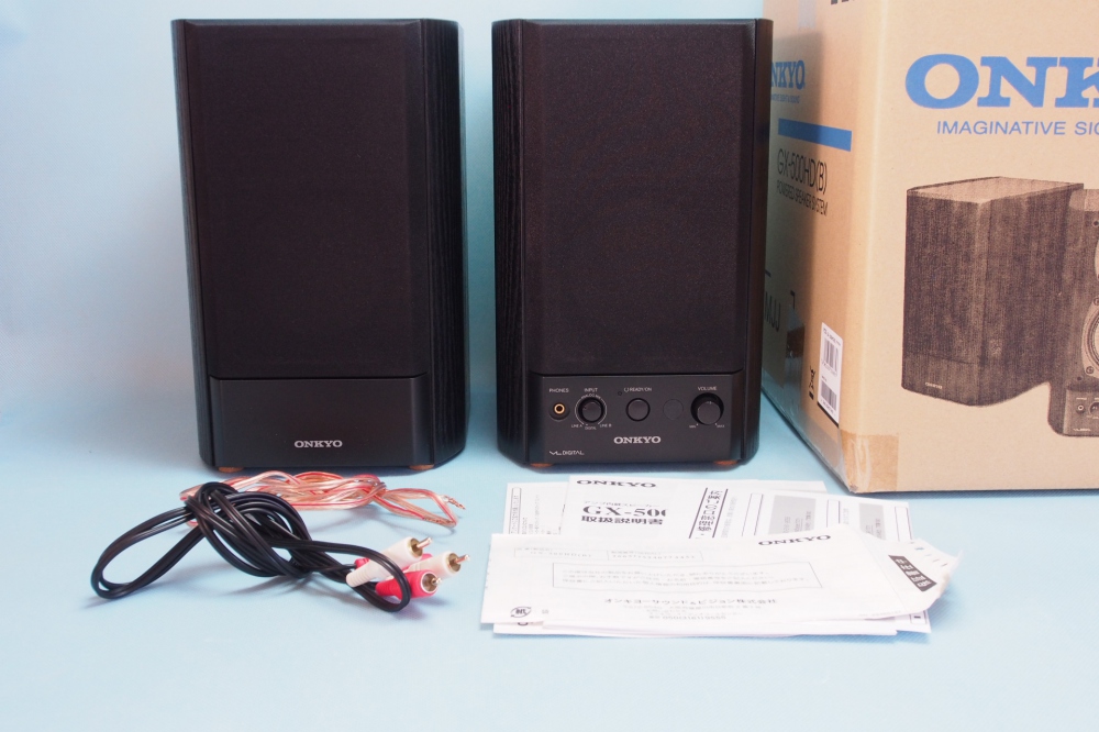 ONKYO WAVIO パワードスピーカーシステム 40W+40W ハイレゾ音源対応 ブラック GX-500HD(B)、買取のイメージ
