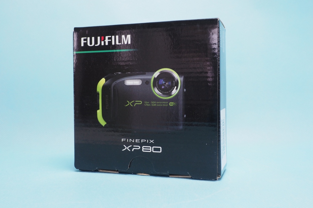 FUJIFILM コンパクトデジタルカメラ XP80 防水 ブラック XP80GB、買取のイメージ