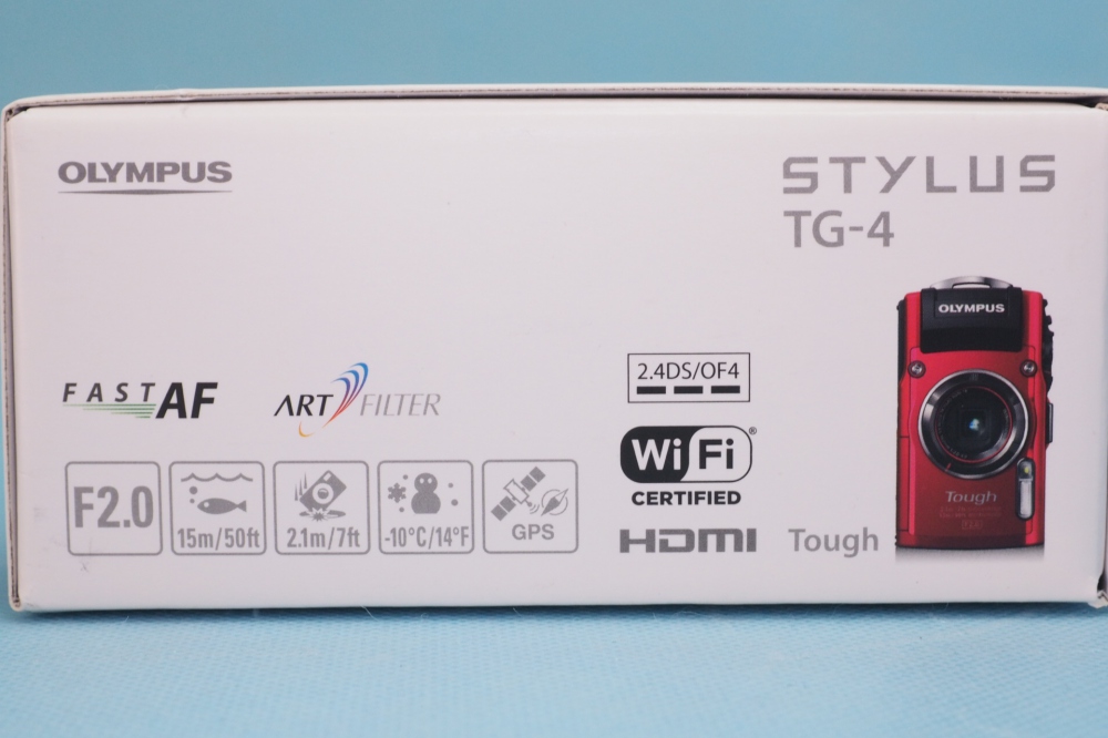 OLYMPUS STYLUS TG-4 Tough ブラック 1600万画素CMOS F2.0 15m 防水 100kgf耐荷重 GPS+電子コンパス&内蔵Wi-Fi TG-4 BLK、その他画像２