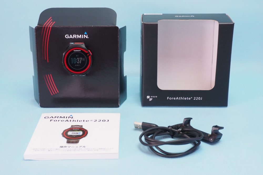 GARMIN(ガーミン) ランニングGPS ForeAthlete 220J ブラック/レッド Bluetooth対応 【日本正規品】 114764、買取のイメージ