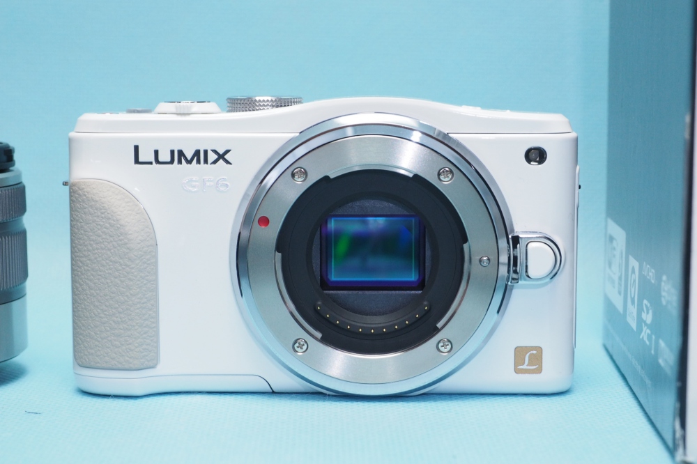 Panasonic ルミックス ミラーレス一眼カメラ GF6 ダブルズームレンズキット ホワイト DMC-GF6W-W、その他画像１