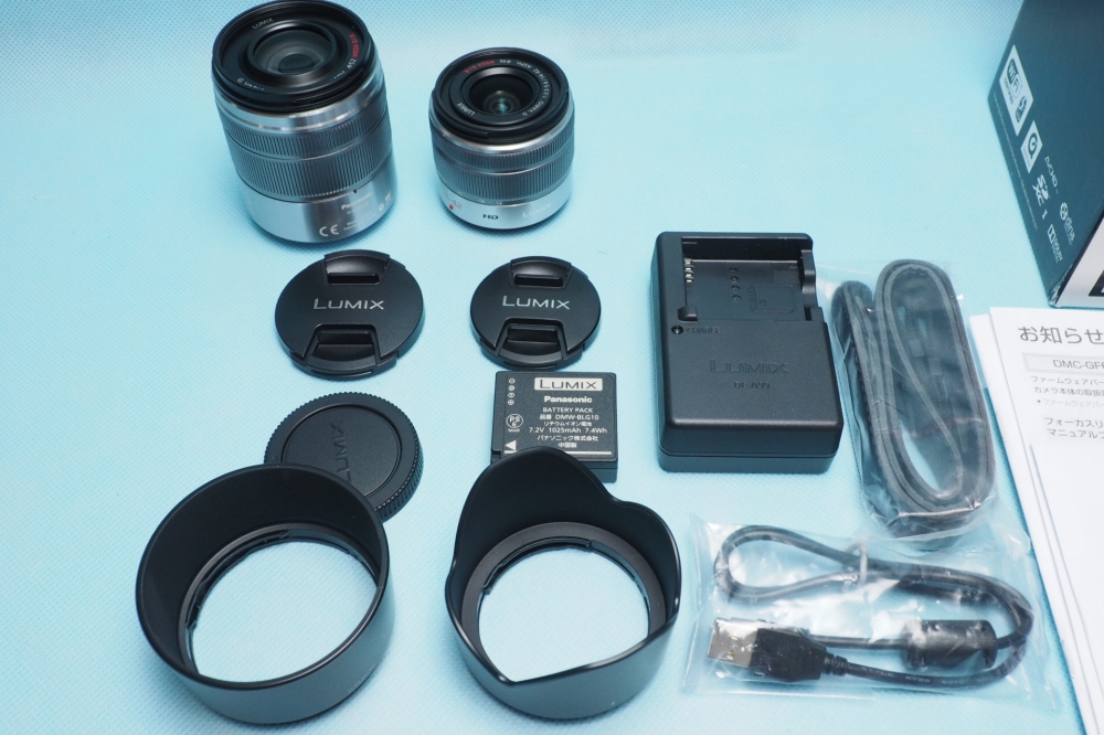Panasonic ルミックス ミラーレス一眼カメラ GF6 ダブルズームレンズキット ホワイト DMC-GF6W-W、その他画像３