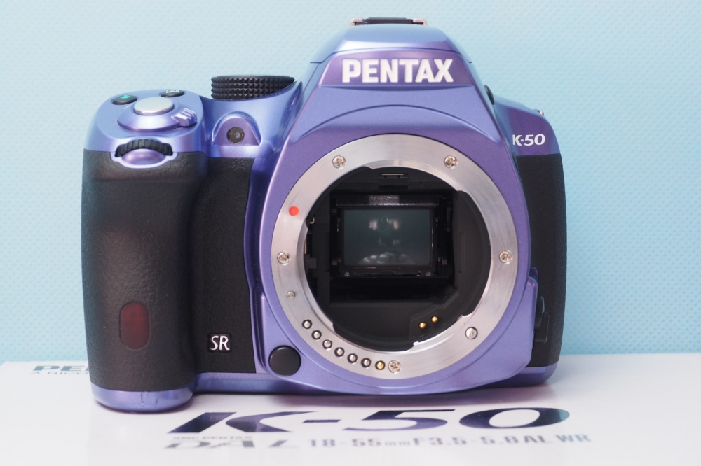 PENTAX K-50 DAL18-55mmWRレンズキット バイオレット/ブラック、その他画像１