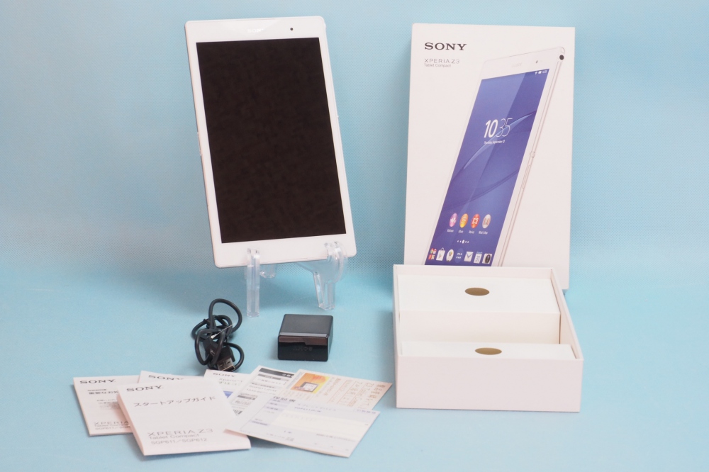 ソニー Xperia Z3 Tablet Compact SGP611 ホワイト、買取のイメージ